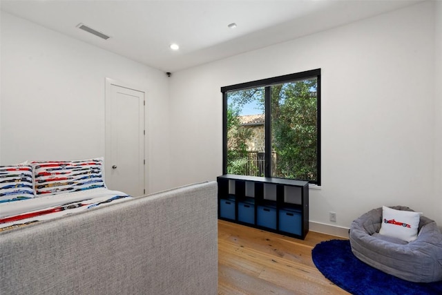 7816 Lynchburg Dr, Austin, TX 78738 - bedroom featuring light wood-style flooring and recessed lighting