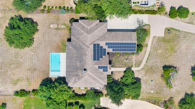 7816 Lynchburg Dr, Austin, TX 78738 - drone / aerial view of a pool area