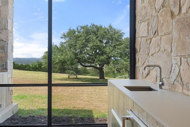 7816 Lynchburg Dr, Austin, TX 78738 - view of green lawn with a sink