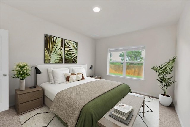 2900 Tweedy Trl, Pflugerville, TX 78660 - bedroom with light colored carpet and baseboards
