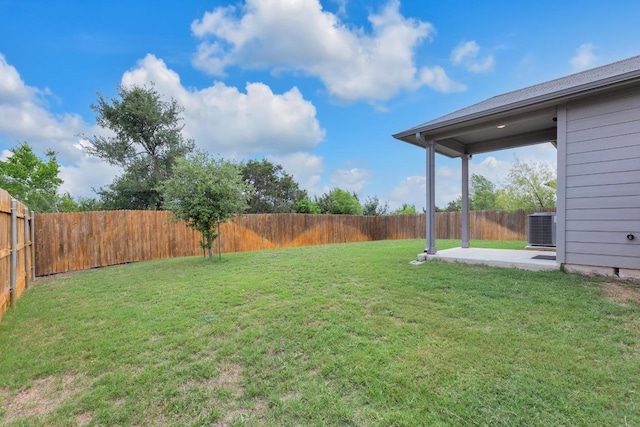 2900 Tweedy Trl, Pflugerville, TX 78660 - fenced backyard with a patio