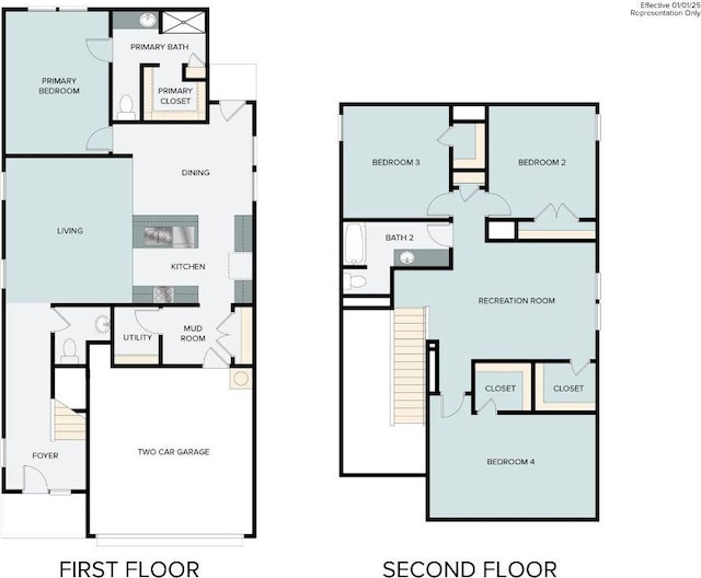 2713 Towy Rd, Pflugerville, TX 78660 - view of floor plan / room layout