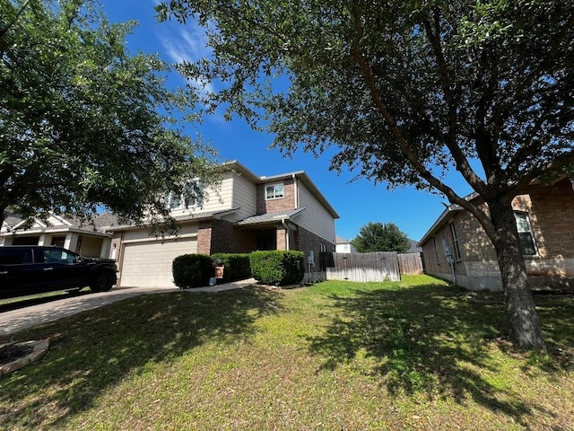 304 Kingfisher Ln, Leander, TX 78641 - view of front of property featuring brick siding and driveway