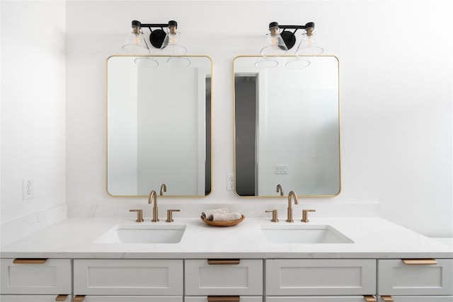 3001 E 51st St Unit 4, Austin, TX 78723 - bathroom with double vanity