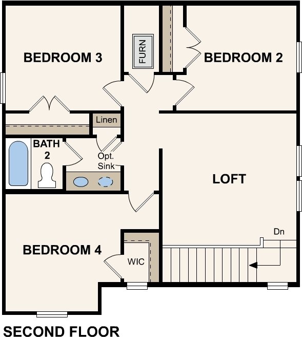 209 Escape Way, Jarrell, TX 76537 - home floor plan