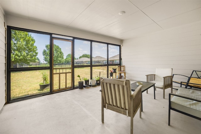 109 Egret Dr, Bastrop, TX 78602 - sunroom / solarium featuring an outdoor hangout area