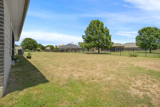 109 Egret Dr, Bastrop, TX 78602 - view of yard with central air condition unit