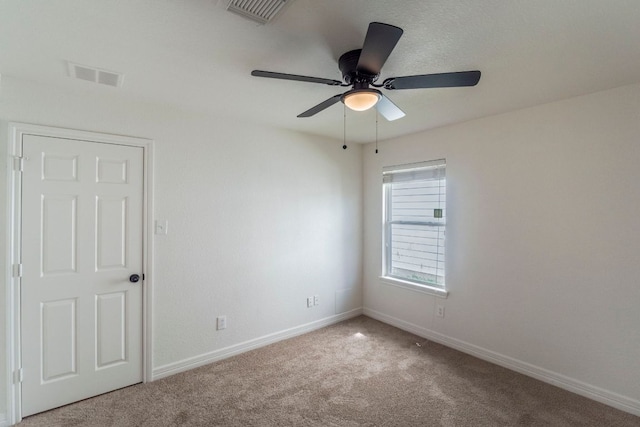 19642 Summerlin Dr, Katy, TX 77449 - carpeted spare room featuring baseboards and ceiling fan