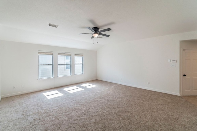 19642 Summerlin Dr, Katy, TX 77449 - spare room with light colored carpet, ceiling fan, and baseboards
