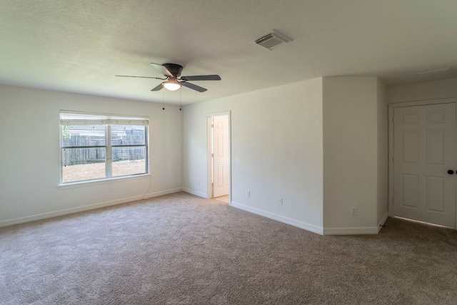 19642 Summerlin Dr, Katy, TX 77449 - carpeted empty room featuring baseboards and a ceiling fan