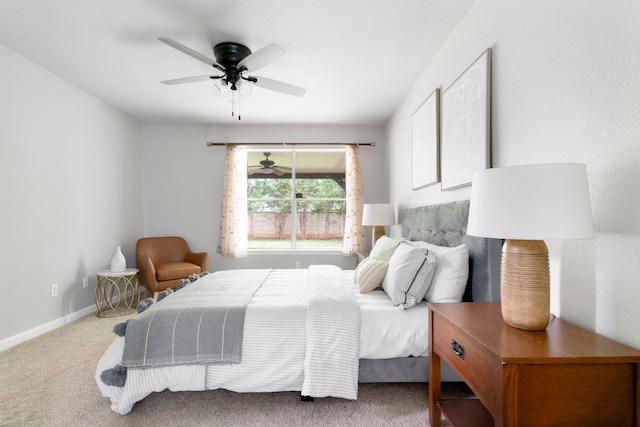 9325 Linkmeadow Dr, Austin, TX 78748 - carpeted bedroom featuring ceiling fan and baseboards