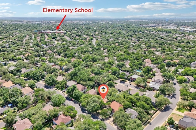 13204 Tamayo Dr, Austin, TX 78729 - aerial view