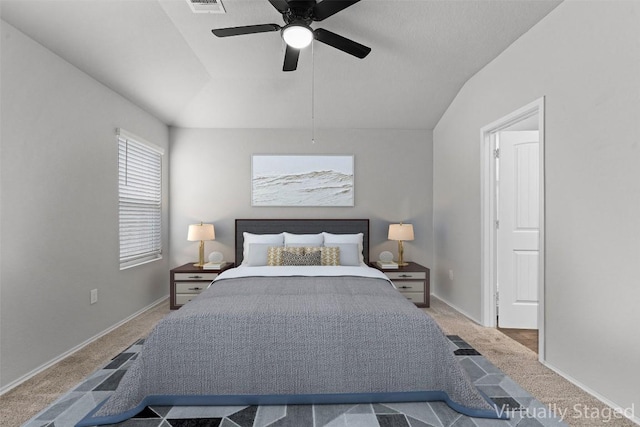 6000 Shanjia Dr, Austin, TX 78724 - carpeted bedroom featuring a ceiling fan and baseboards