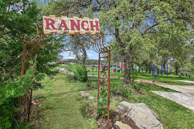 4908 Canyon Ranch Trl, Spicewood, TX 78669 - view of grassy yard