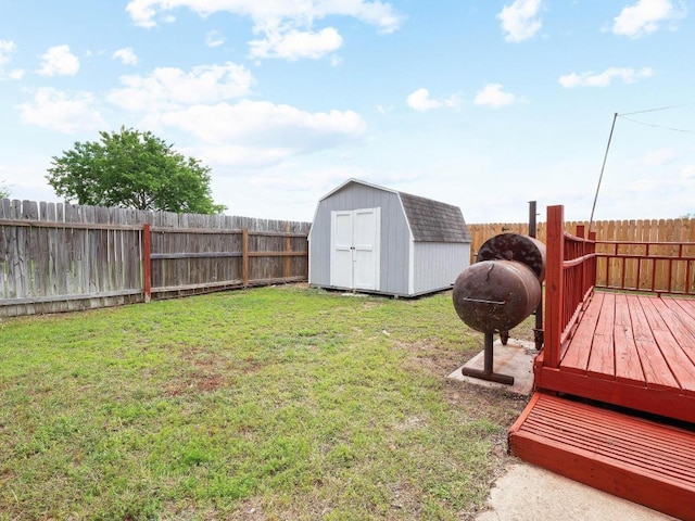 2727 High Point Dr, Round Rock, TX 78664 - view of yard featuring a deck