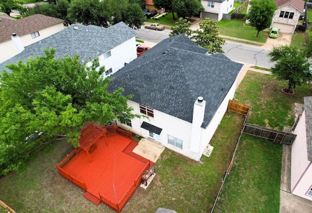 2727 High Point Dr, Round Rock, TX 78664 - aerial view of residential area