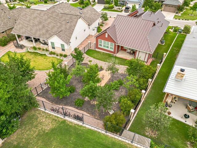 305 Dashing Sycamore St, San Marcos, TX 78666 - aerial view of property and surrounding area