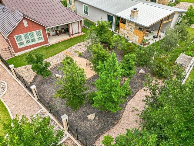 305 Dashing Sycamore St, San Marcos, TX 78666 - aerial view of property and surrounding area