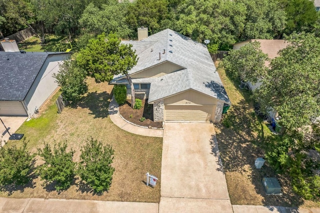 409 Mountain Laurel Dr, Cedar Park, TX 78613 - view from above of property