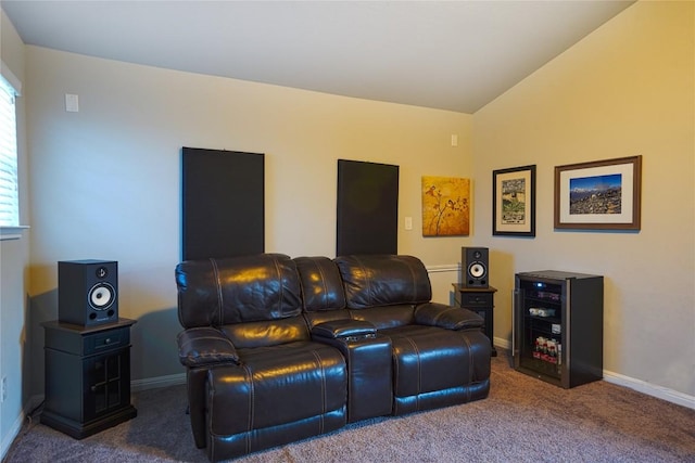 2207 Land Grant Way, Round Rock, TX 78664 - cinema room with carpet floors and baseboards