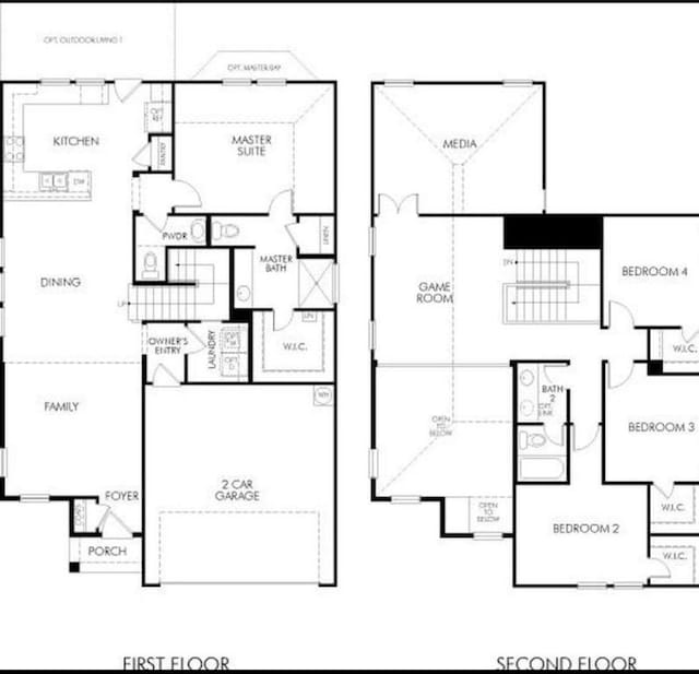 2207 Land Grant Way, Round Rock, TX 78664 - view of home floor plan