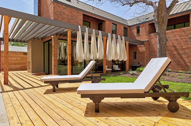 1601 Woodlawn Blvd, Austin, TX 78703 - view of wooden deck