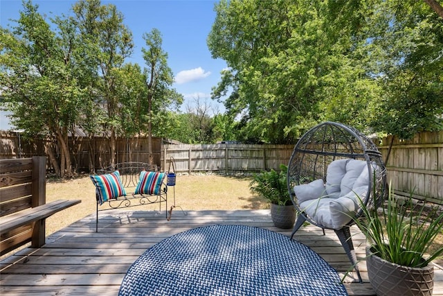 1715 Bluebonnet Ln, Austin, TX 78704 - deck featuring a fenced backyard