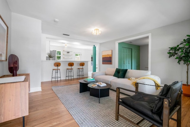 1505 Palo Duro Rd, Austin, TX 78757 - living room featuring wood finished floors and baseboards