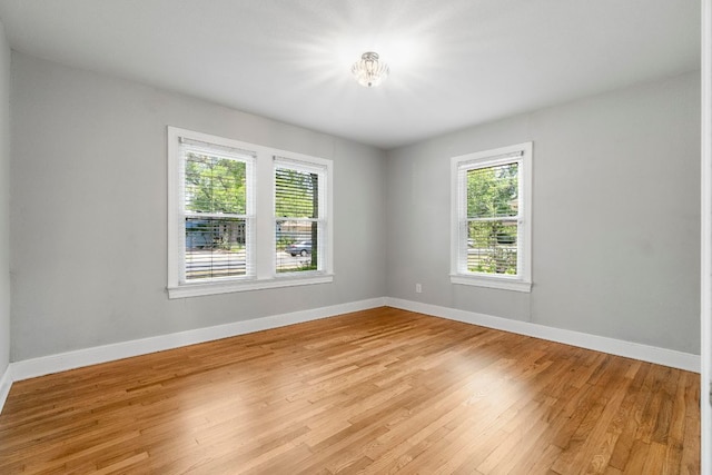 1505 Palo Duro Rd, Austin, TX 78757 - empty room with light wood-type flooring and baseboards