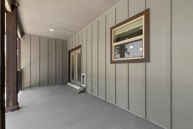 127 Medlar Dr, Cedar Creek, TX 78612 - empty room with heating unit and a decorative wall