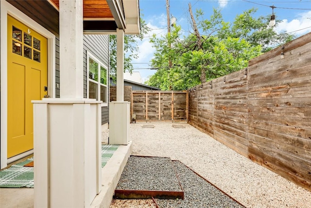 5512 Duval St Unit 2, Austin, TX 78751 - view of fenced backyard