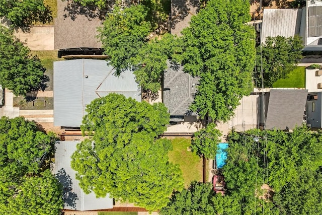 5512 Duval St Unit 2, Austin, TX 78751 - drone / aerial view