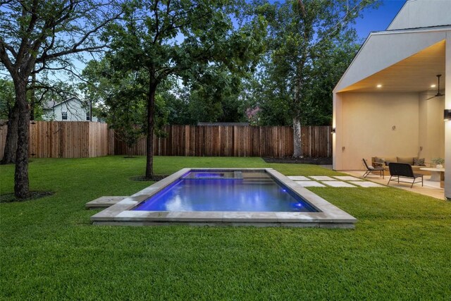 5218 Valley Oak Dr, Austin, TX 78731 - view of pool featuring a fenced backyard and a patio area