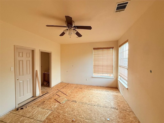 14604 Ballyclarc Dr, Austin, TX 78717 - spare room featuring ceiling fan