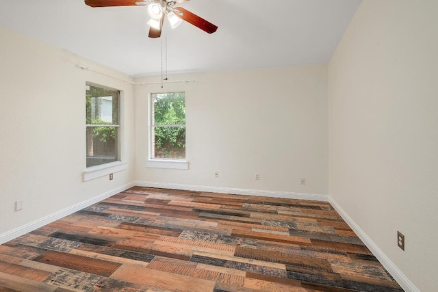 700 Horizon Trl, Cedar Park, TX 78613 - unfurnished room featuring ceiling fan and wood finished floors