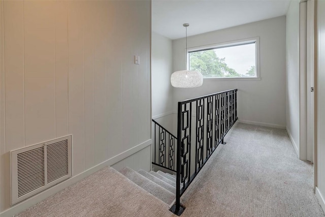 928 Porpoise St, Lakeway, TX 78734 - staircase with carpet flooring