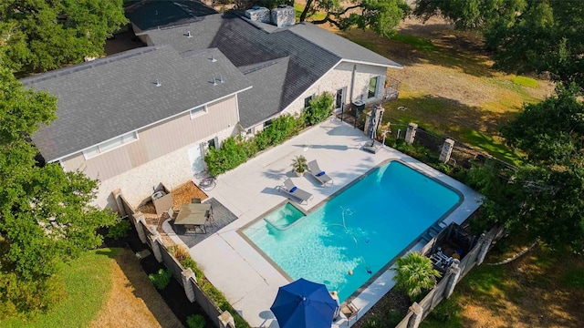 928 Porpoise St, Lakeway, TX 78734 - view of subject property featuring a pool area