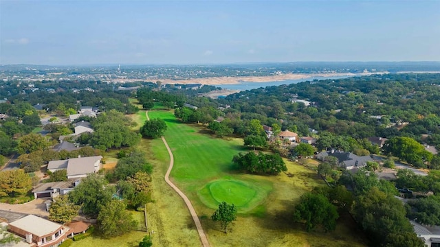 928 Porpoise St, Lakeway, TX 78734 - aerial view of residential area with a golf club