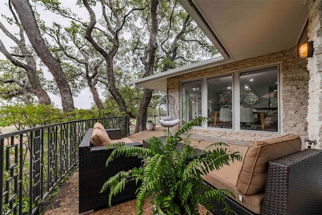 928 Porpoise St, Lakeway, TX 78734 - view of patio / terrace with a balcony