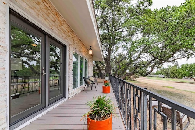 928 Porpoise St, Lakeway, TX 78734 - view of deck