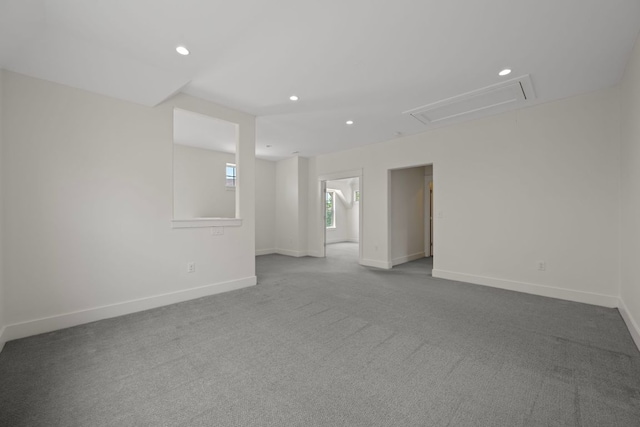 13501 Metric Blvd Unit 22, Austin, TX 78727 - spare room with attic access, recessed lighting, and carpet