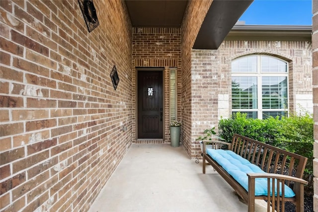 2628 Reunion Blvd, Austin, TX 78737 - property entrance featuring covered porch and brick siding