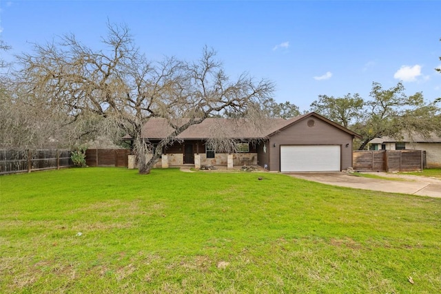 1301 S Quinlan Park Rd, Austin, TX 78732 - view of front facade featuring an attached garage and driveway