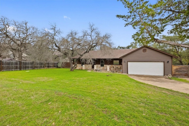 1301 S Quinlan Park Rd, Austin, TX 78732 - view of front of property with concrete driveway and a garage