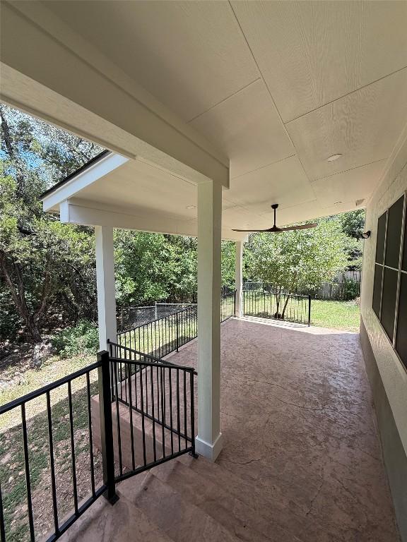 1301 S Quinlan Park Rd, Austin, TX 78732 - view of patio / terrace