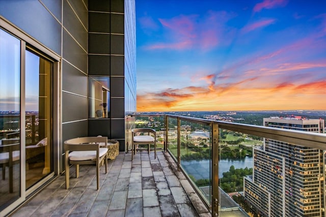 210 Lavaca St Unit 3603, Austin, TX 78701 - balcony featuring a city view and a water view