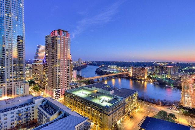 210 Lavaca St Unit 3603, Austin, TX 78701 - city view with a nearby body of water and a notable bridge