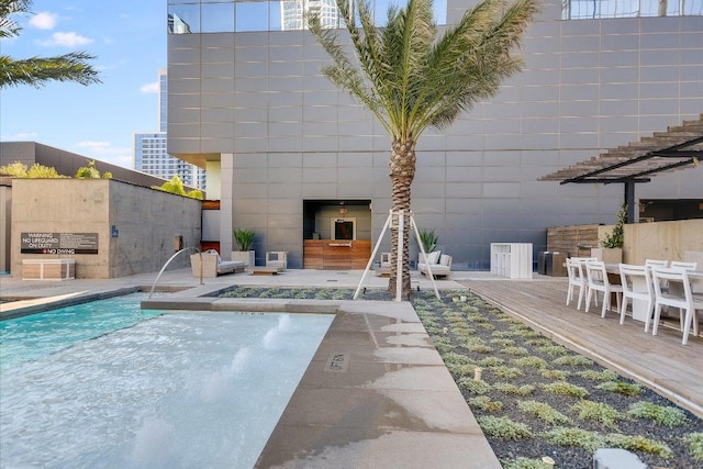 210 Lavaca St Unit 3603, Austin, TX 78701 - view of patio featuring a community pool