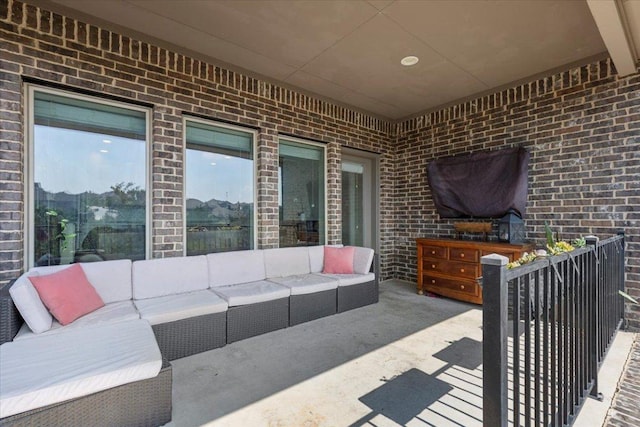 6500 Llano Stage Trl, Austin, TX 78738 - view of patio with an outdoor hangout area