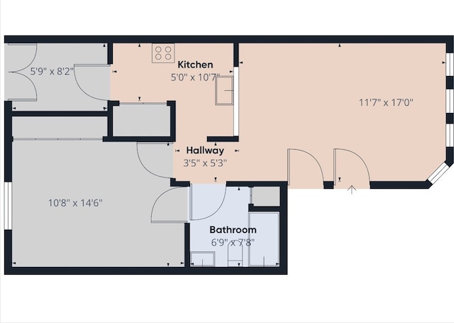 2104 Cullen Ave Unit 117, Austin, TX 78757 - floor plan / room layout